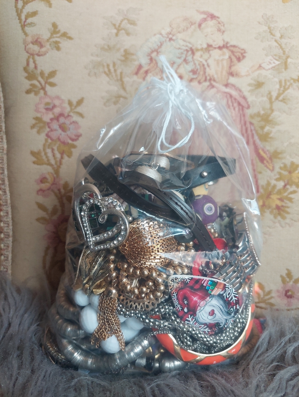 Mystery Jewelry (not jar) Bag lot 95% Vintage and wearable